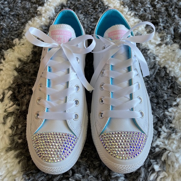 MESSAGE TO ORDER! 💎 Custom Bling Converse - Picture 13 of 17